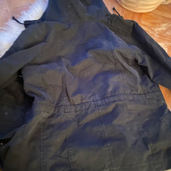 VGC 8/10 Uniqlo hard twill lined fall parka military style jacket in men’s SZ M! - Picture 5 of 6